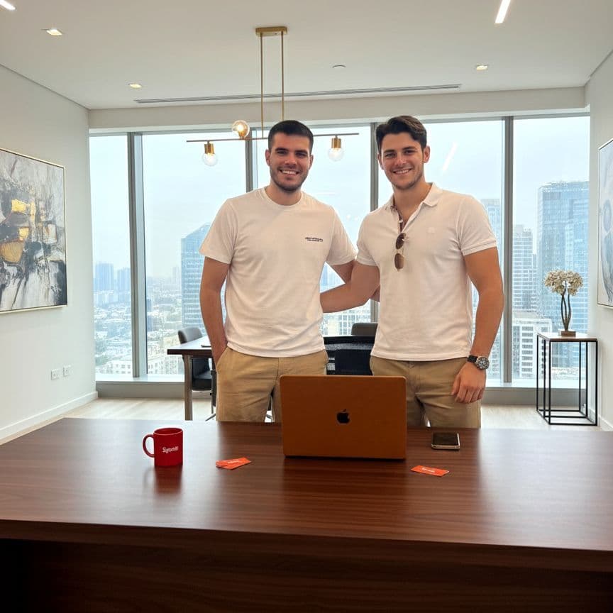 Efe Berk Arpacioglu and Eren Melek, Spirit AI co-founders